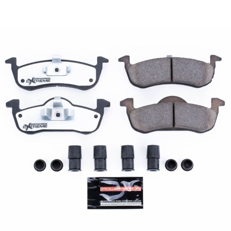 PSB Z36 Truck & Tow Brake Pads - Power Stop 07-17 Ford Expedition Rear Z36 Truck & Tow Brake Pads w/Hardware
