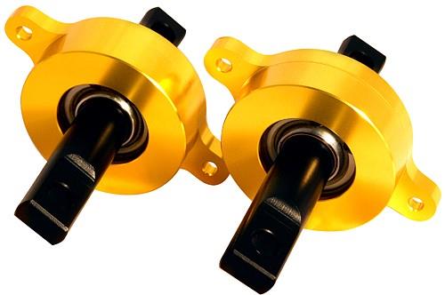 BX Trailing Arm Bushings - BLOX Racing Rear Trailing Arm Bushing Kit Red  - 88-00 Honda Civic / 90-01 Acura Integra