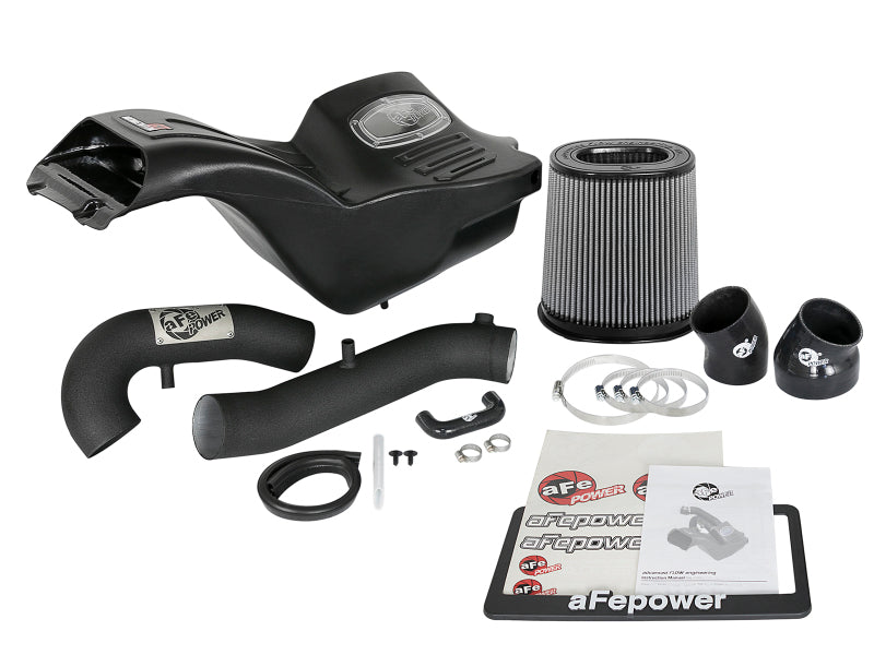 AFE Momentum XP Cold Air Intakes - aFe POWER Momentum XP Pro Dry S Intake System 2017 Ford F-150 Raptor V6-3.5L (tt) EcoBoost