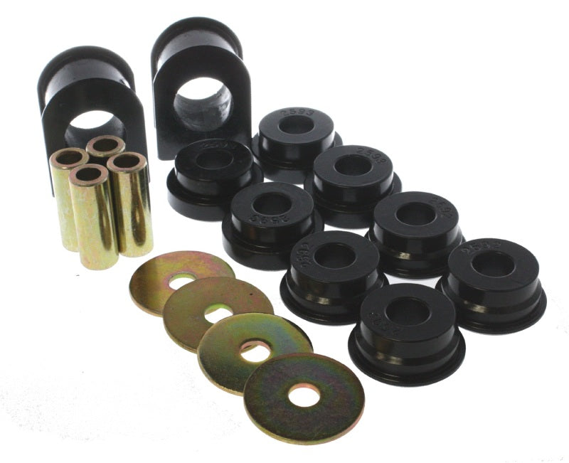 ES Sway Bar Bushings - Black - Energy Suspension 99-04 Ford F250/F350 4wd 32mm Front Sway Bar Bushing Set (Sway bar end link bushin