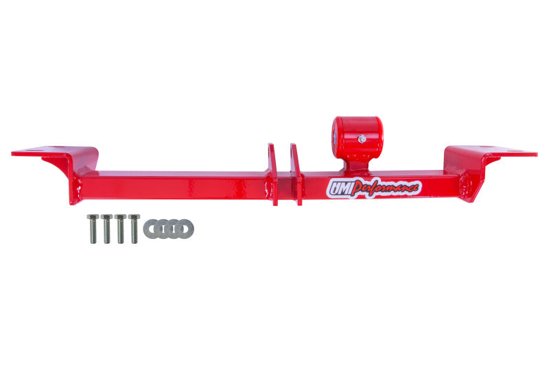 UMI Crossmember Reinforcements - UMI Performance 93-02 GM F-Body Tunnel Brace Mount Stock Exhaust No Loop