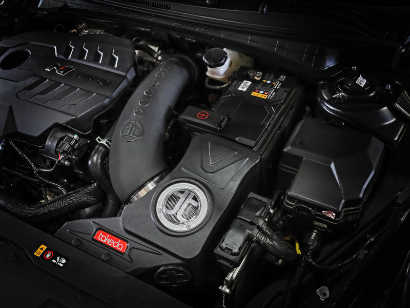 AFE Takeda Momentum Intake - aFe Takeda Momentum Pro Dry S Cold Air Intake System 2022 Hyundai Elantra N