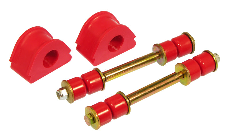 PRO Sway/End Link Bush - Red - Prothane 97-01 Ford F150/250 4wd Front Sway Bar Bushings - 27mm - Red