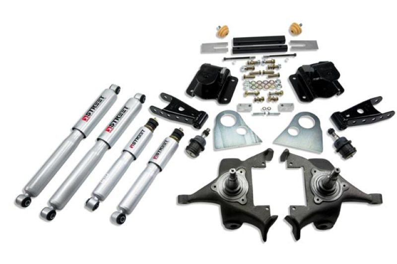 BT Lower Kit w SP Shocks - Belltech LOWERING KIT WITH SP SHOCKS