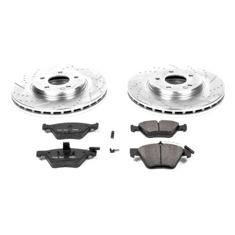 PSB Z23 Evolution Kit - Power Stop 98-02 Mercedes-Benz CLK320 Front Z23 Evolution Sport Brake Kit