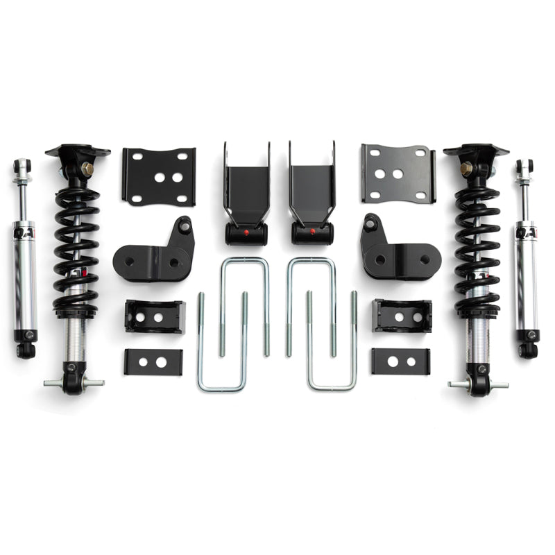 QAP Drop Kits - QA1 21-25 Ford F150 4WD Single Adjustable Lowering Kit (3.5in-5.5in)