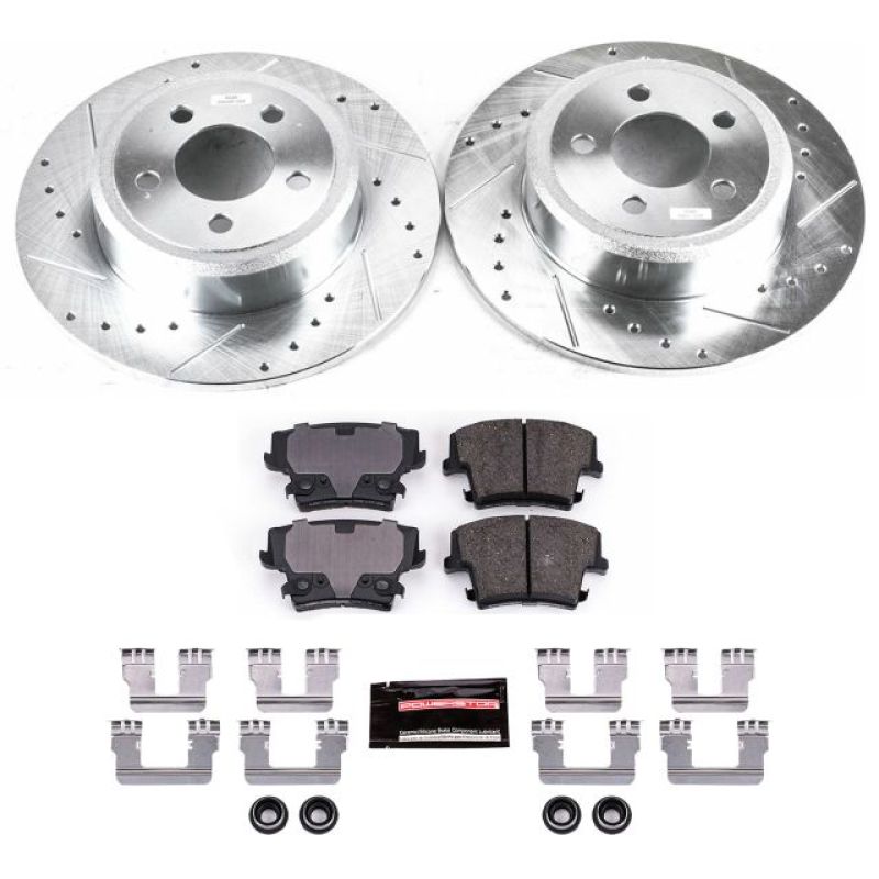 PSB Z23 Evolution Kit - Power Stop 05-19 Chrysler 300 Rear Z23 Evolution Sport Brake Kit