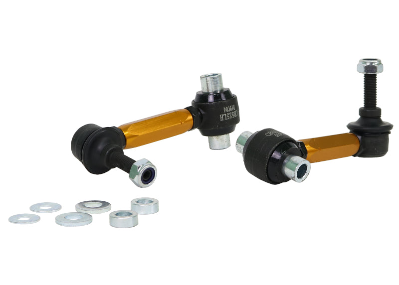 WL Sway Bar Links - Whiteline 14-23 Mini Cooper (Hardtop) Base/S/JCW Adjustable Sway Bar Link Kit