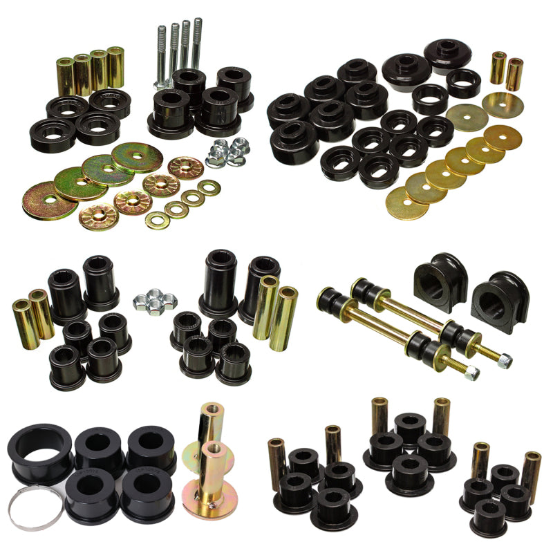ES Hyper-Flex Sets - Black - Energy Suspension 07-13 Chevrolet Silverado K1500 Master Set - Black