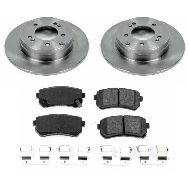 PSB Autospecialty Kit - Power Stop 16-19 Hyundai Sonata Rear Autospecialty Brake Kit