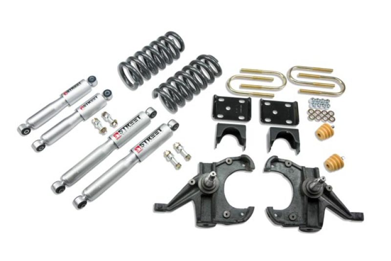 BT Lower Kit w SP Shocks - Belltech LOWERING KIT WITH SP SHOCKS