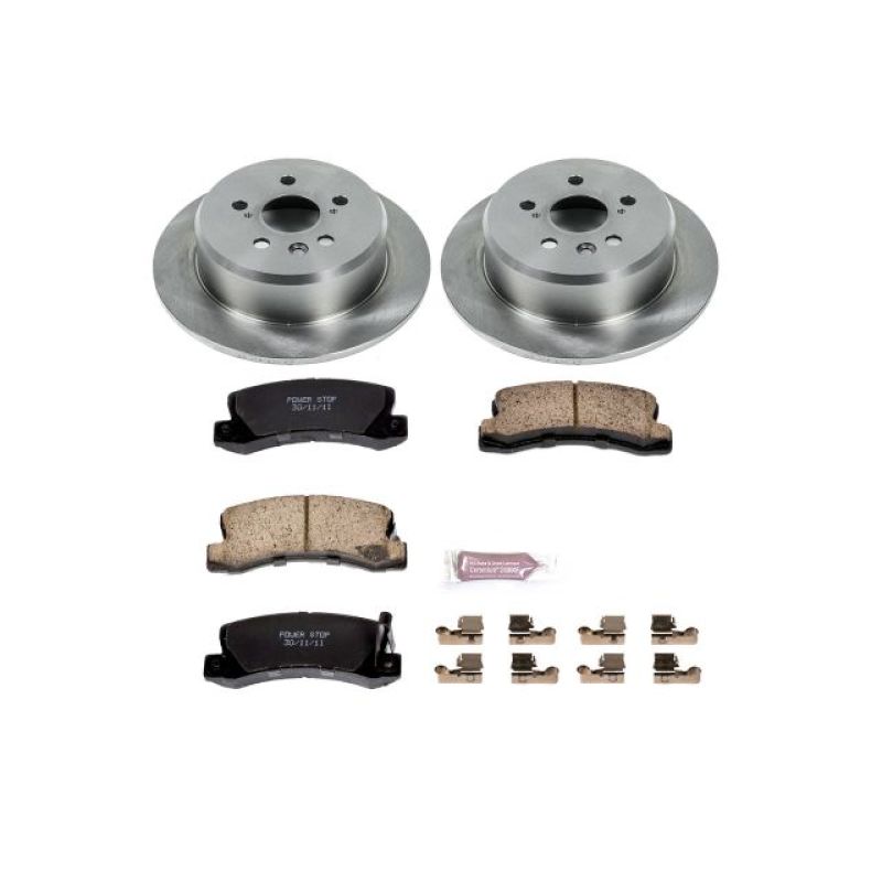 PSB Autospecialty Kit - Power Stop 95-99 Toyota Celica Rear Autospecialty Brake Kit