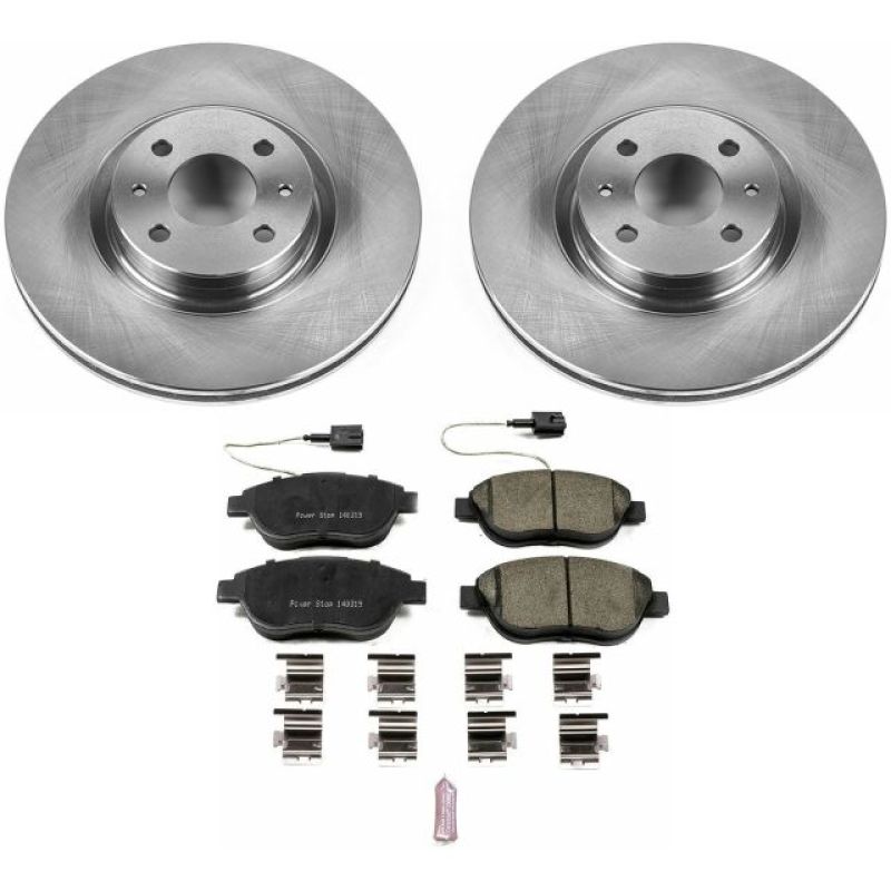 PSB Autospecialty Kit - Power Stop 12-18 Fiat 500 Front Autospecialty Brake Kit