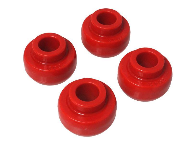 ES Strut Bushings - Red - Energy Suspension 99-04 Ford F-350 2WD Red Radius/Strut Arm Bushing Set