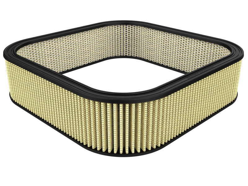 AFE Universal Pro-G 7 Filter - aFe Magnum FLOW Custom Air Filter 20.6 IN L x 20.6 IN W x 5.22 IN H w/ Expanded Metal