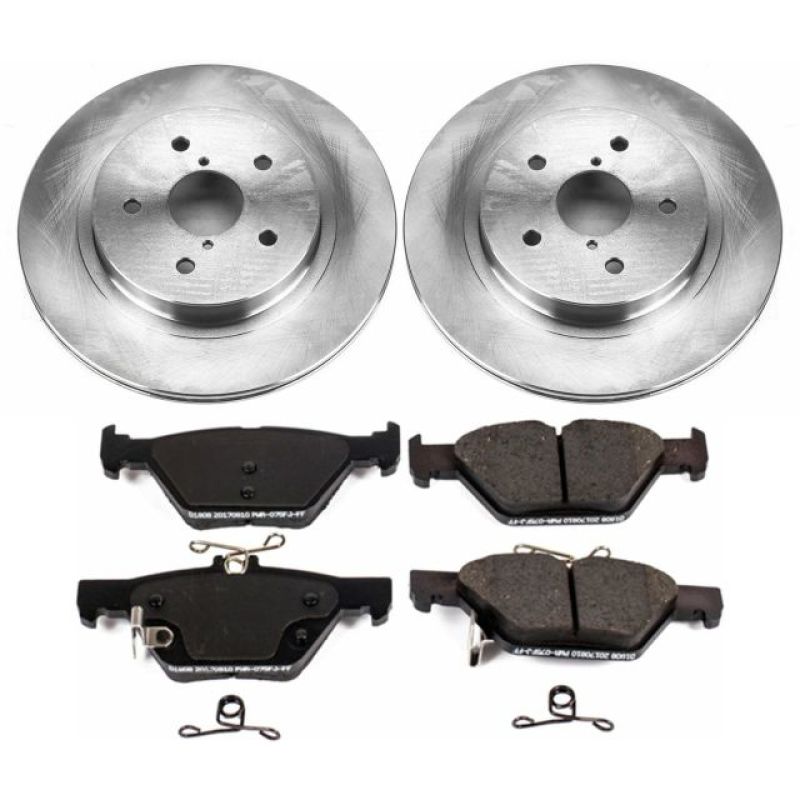 PSB Autospecialty Kit - Power Stop 15-18 Subaru Legacy Rear Autospecialty Brake Kit