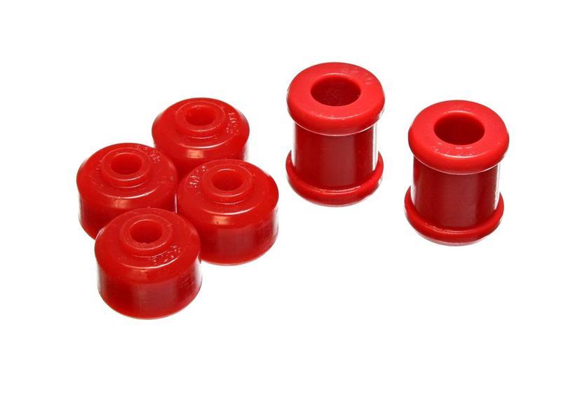 ES Shock Bushings - Red - Energy Suspension 92-01 Prelude Red Rear Shock Upper and Lower Bushing Set