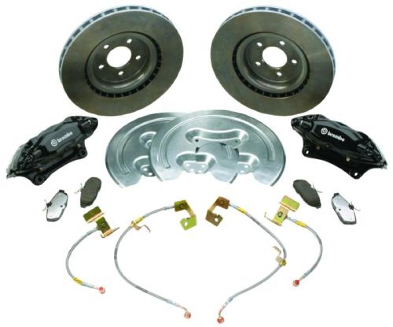 FR Brake Upgrade Kits - Ford Racing 2005-2014 Mustang GT 14inch SVT Brake Upgrade Kit