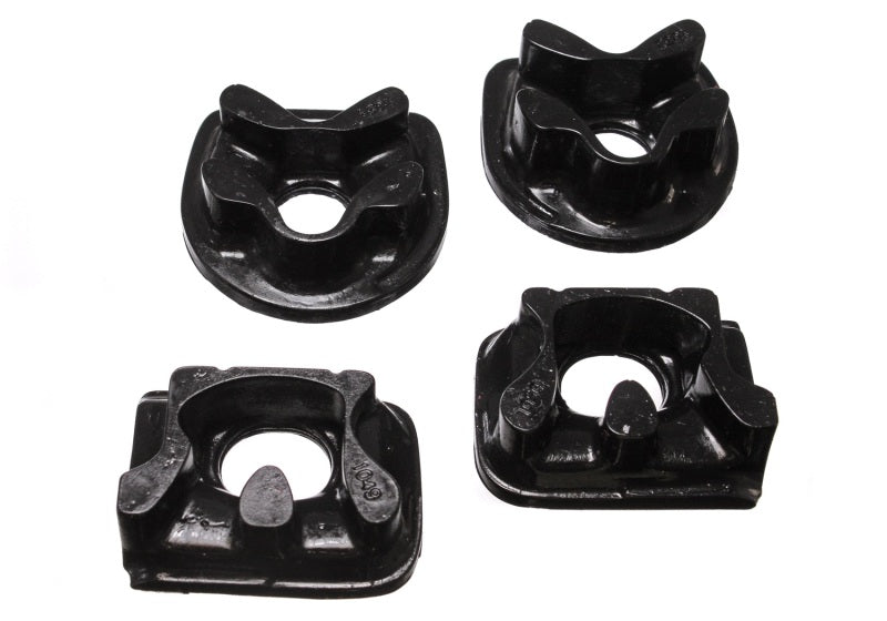 ES Motor Mounts - Black - Energy Suspension 92-01 Honda Prelude Black Motor Mount Inserts (Manual Transmission) (2 Torque Posi