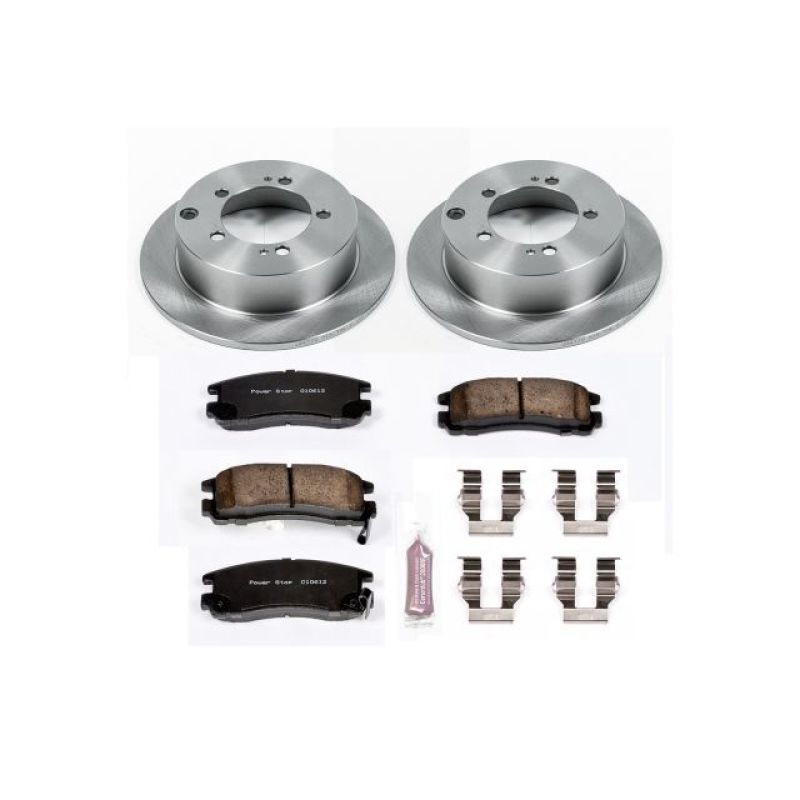 PSB Autospecialty Kit - Power Stop 95-05 Chrysler Sebring Rear Autospecialty Brake Kit