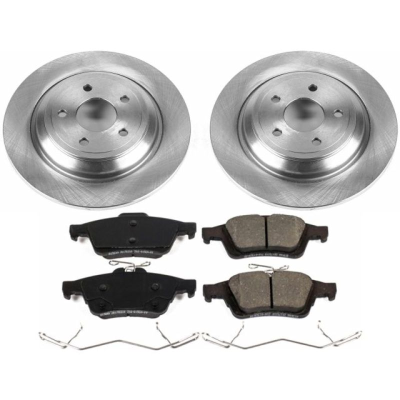 PSB Autospecialty Kit - Power Stop 16-18 Ford Focus Rear Autospecialty Brake Kit