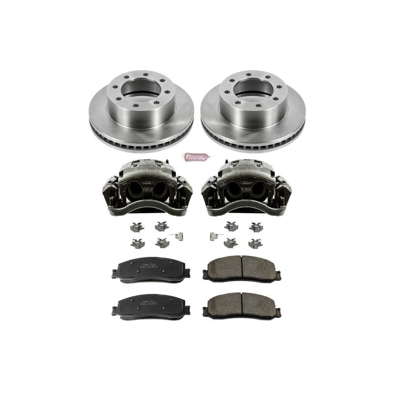PSB Autospecialty Caliper - Power Stop 2012 Ford F-350 Super Duty Front Autospecialty Kit w/Cals