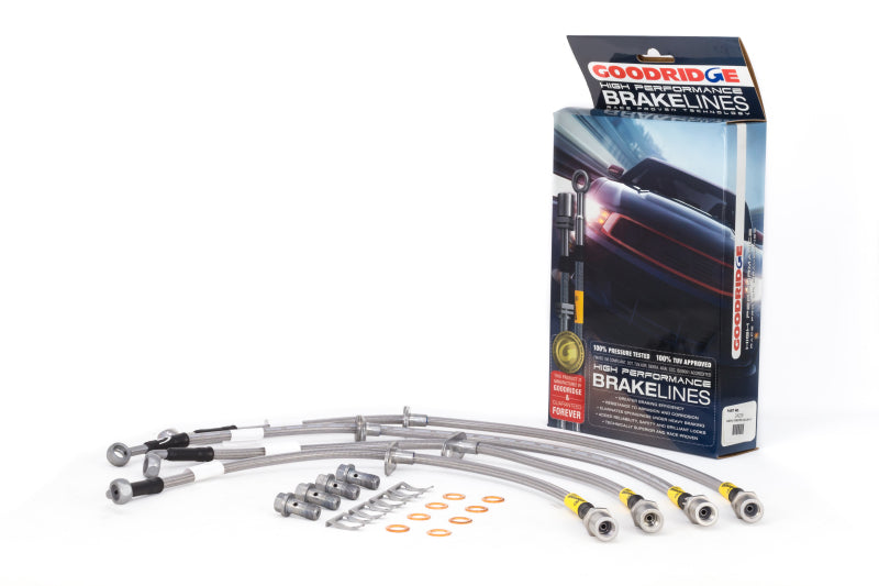 GR G-Stop Brake Line Kits - Goodridge 13-15 Subaru Crosstrek XV (All Models) SS Brake Line Kit
