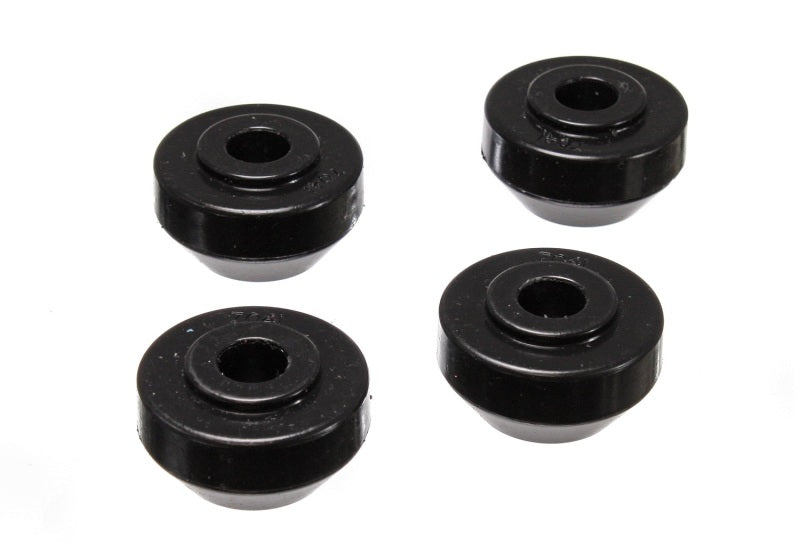 ES Strut Bushings - Black - Energy Suspension 72-78 Ford Crown Vic/72-79 Thunderbird Black Front Strut Rod Bushing Set