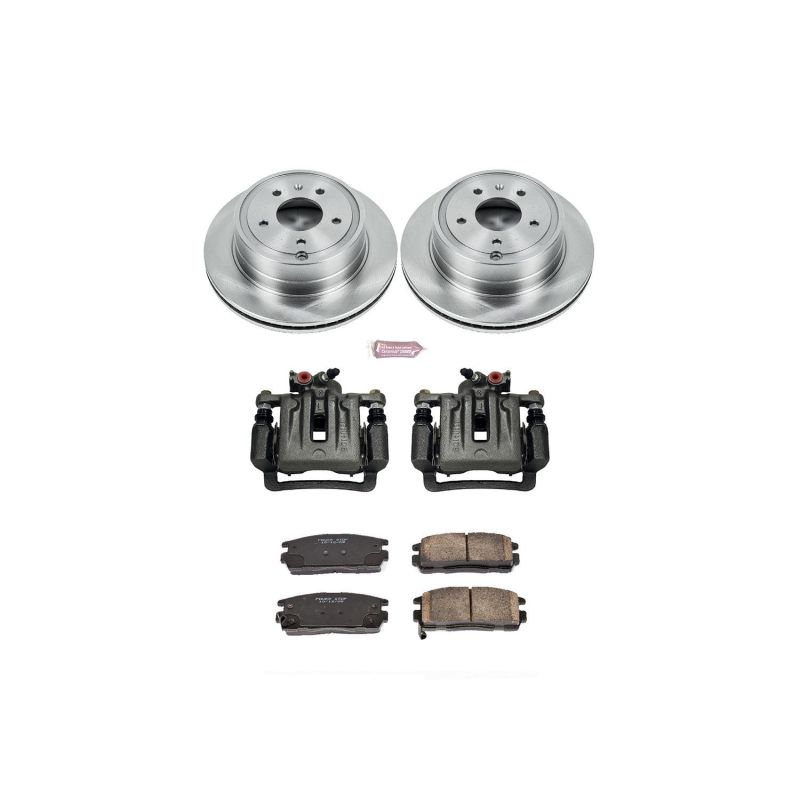 PSB Autospecialty Kit w/Cals - Power Stop 12-15 Chevrolet Captiva Sport Rear Autospecialty Brake Kit w/Calipers