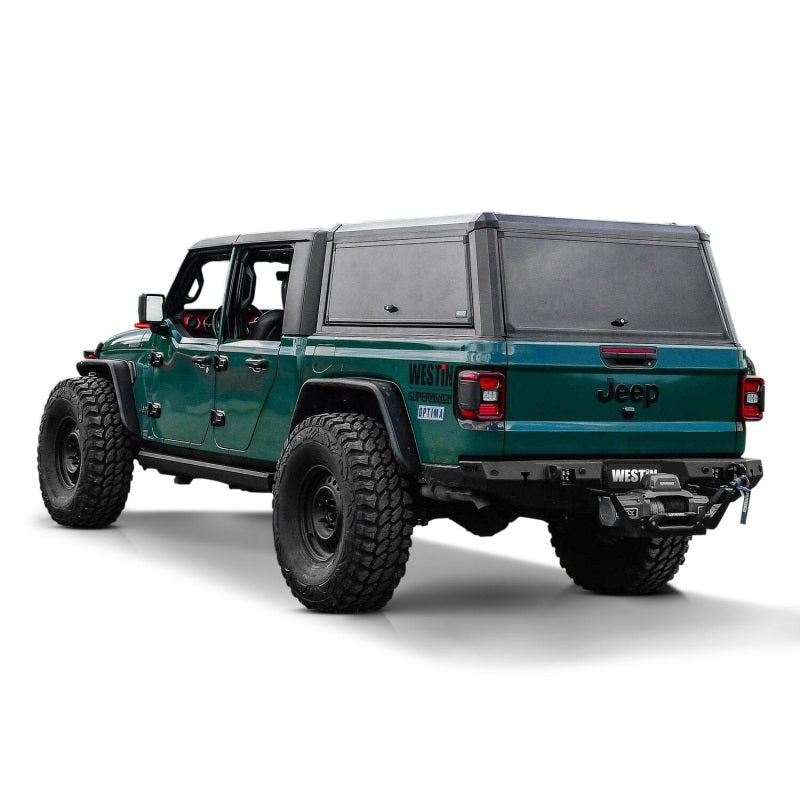 WES EXP Truck Caps - Westin EXP Truck Cap COMPLETE KIT A + BS (20-23 Jeep Gladiator) - Black