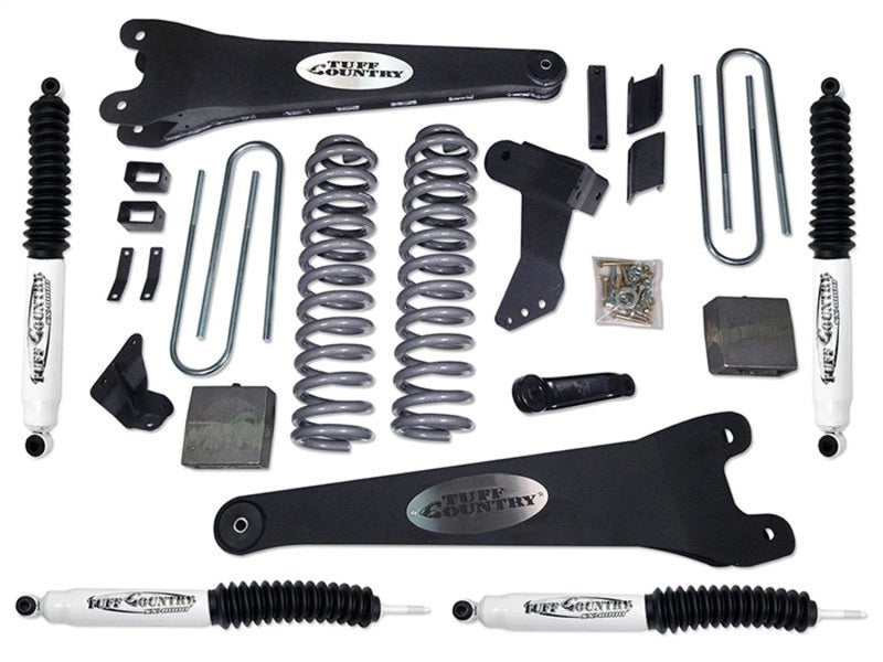 TUF Lift Kits - Tuff Country 08-16 Ford F-250 Super Duty 4x4 4in Performance Lift Kit (SX8000 Shocks)