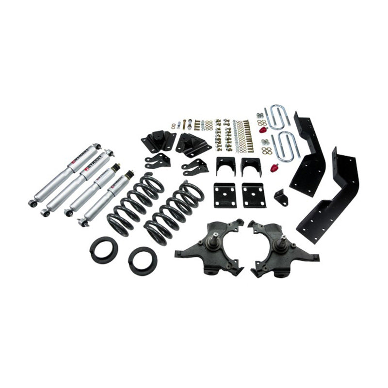 BT Lower Kit w SP Shocks - Belltech LOWERING KIT WITH SP SHOCKS