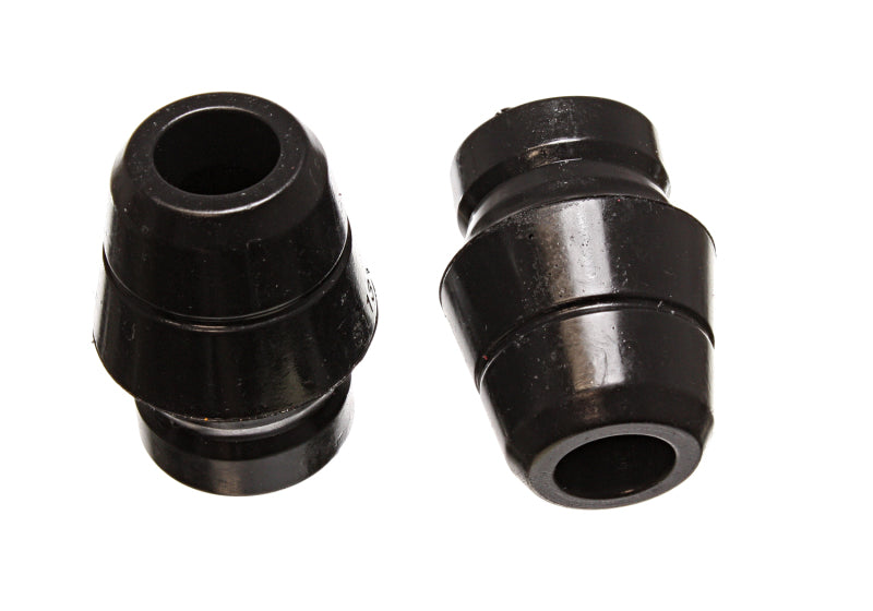 ES Bump Stops - Black - Energy Suspension 97-06 Jeep Wrangler YJ/TJ Black Front Bump Stop Set (Set of 2)