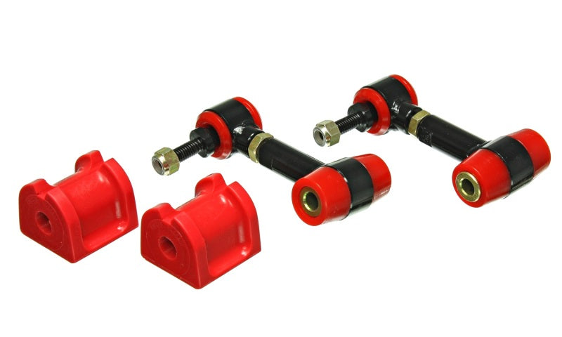 ES Sway Bar Bushings - Red - Energy Suspension 13 Scion FR-S / Subaru BRZ Red 14mm Rear Sway Bar Bushing Kit