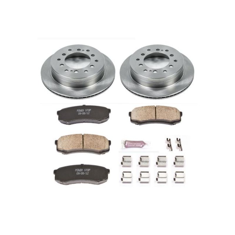 PSB Autospecialty Kit - Power Stop 03-09 Lexus GX470 Rear Autospecialty Brake Kit