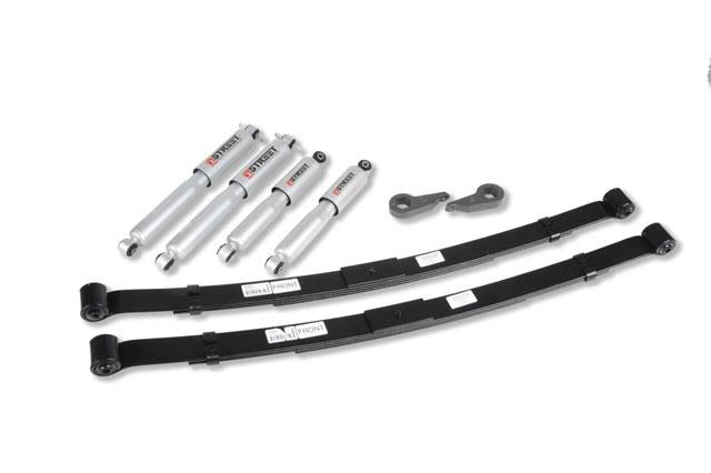 BT Lower Kit w SP Shocks - Belltech LOWERING KIT WITH SP SHOCKS