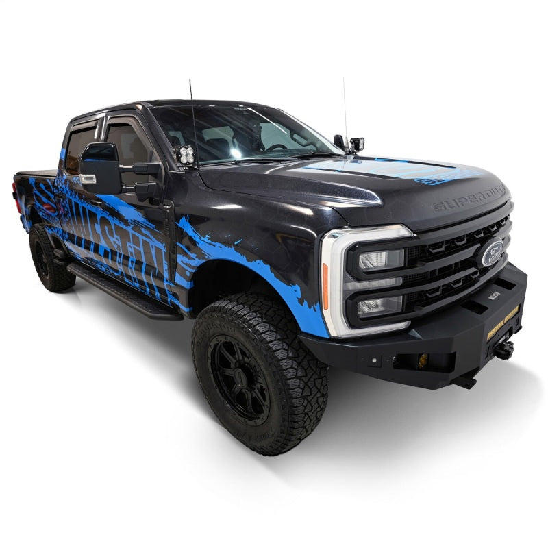 WES Running Boards - Outlaw - Westin 15-23 Ford F150 (SuperCrew) Outlaw Running Boards - Textured Black