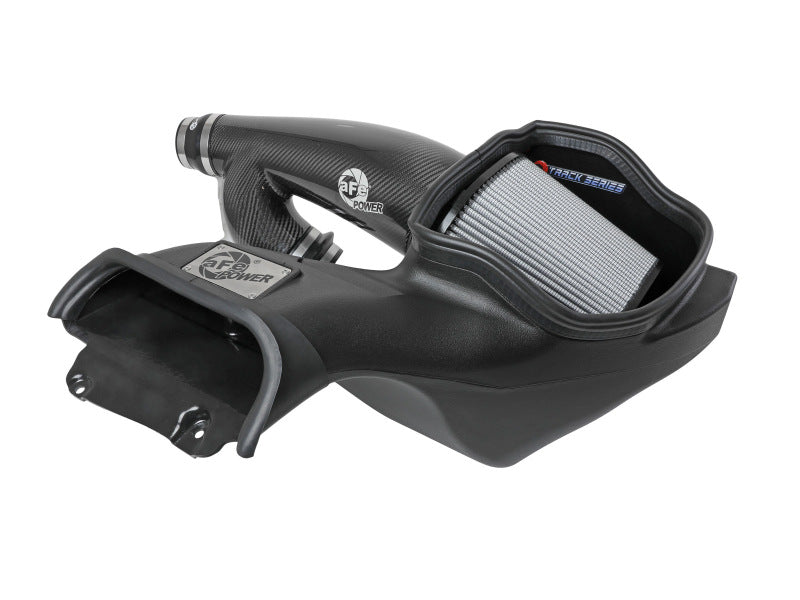 AFE Track Series Intake - aFe 17-20 Ford F-150/Raptor Track Series Carbon Fiber Cold Air Intake System With Pro DRY S Filters