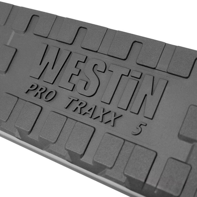 WES Nerf Bars - PRO TRAXX 5 - Westin 2015-2018 Ford F-150 SuperCab PRO TRAXX 5 Oval Nerf Step Bars - SS