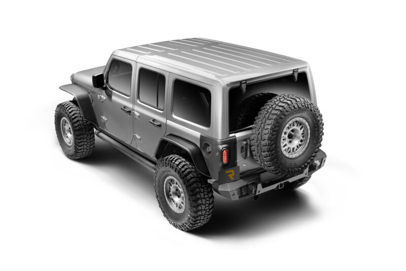 GOR Trailine Bumper - Go Rhino 2018+ Jeep Wrangler JL/JLU Trailline Full Width Rear Bumper