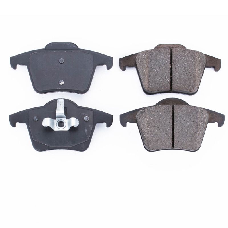 PSB Z16 Evolution Brake Pads - Power Stop 03-14 Volvo XC90 Rear Z16 Evolution Ceramic Brake Pads
