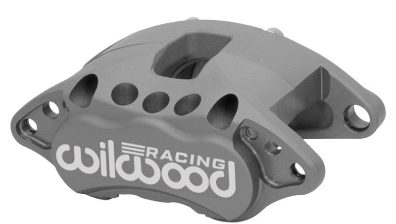 WIL D52 Caliper - Wilwood D52-R Single Piston Floating Racing Caliper - 2.38in Piston 1.28in Rotor - Hard Anodize