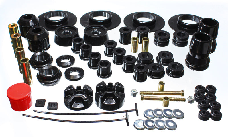 ES Hyper-Flex Sets - Black - Energy Suspension 01-05 Chrysler PT Cruiser FWD Black Hyper-flex Master Bushing Set