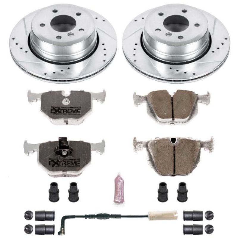 PSB Z26 Street Warrior Kit - Power Stop 06-07 BMW 530xi Rear Z26 Street Warrior Brake Kit