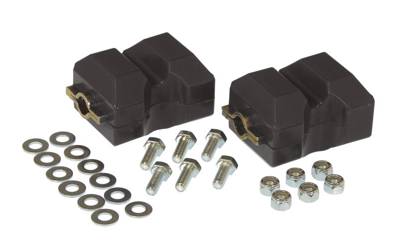 PRO Engine Mounts - Blk - Prothane Chevy Corvette C4 Motor Mount Insert - Black