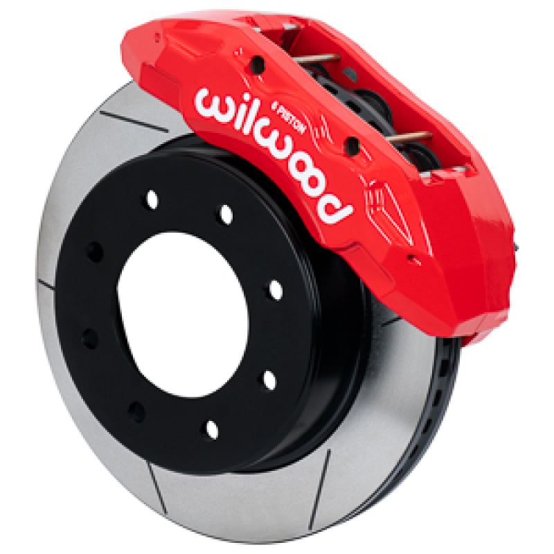 WIL TX6R Brake Kit - Wilwood TX6-DM Front Kit 15.00in Red 2020+ GM 2500/3500