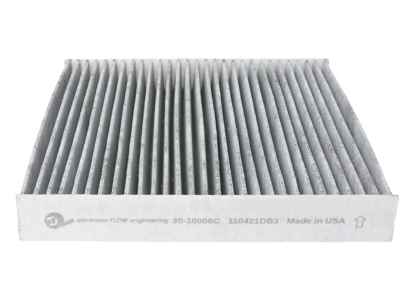 AFE Cabin Air Filters - aFe 09-22 Honda CR-V / CR-Z / Fit / HR-V / Insight / Odyssey Acura Carbon Cabin Air Filter
