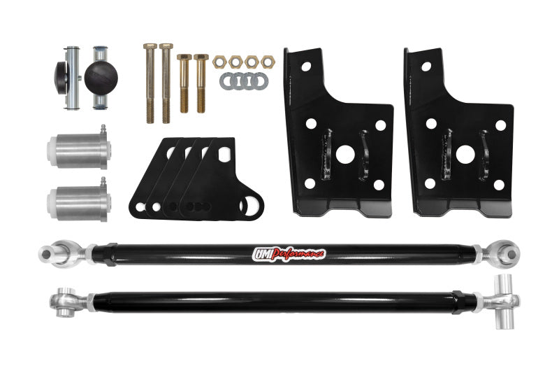 UMI Traction Bars - UMI Performance 70-81 GM F-Body Leaf Spring Traction Bars