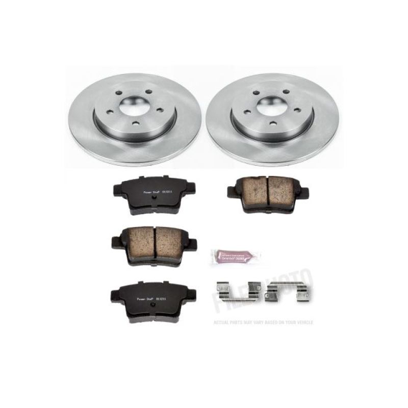 PSB Autospecialty Kit - Power Stop 05-08 Jaguar X-Type Rear Autospecialty Brake Kit
