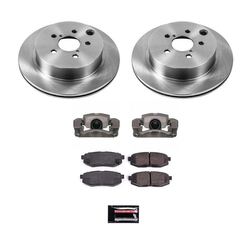 PSB Autospecialty Kit w/Cals - Power Stop 14-18 Subaru Forester Rear Autospecialty Kit w/Calipers